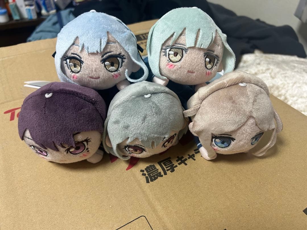 BanG Dream 寝そべり ミニぬいぐるみ CRYCHIC 全5種