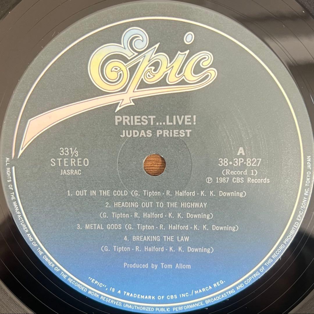 【2LP/美盤/帯付】Judas Priest / Priest... Live