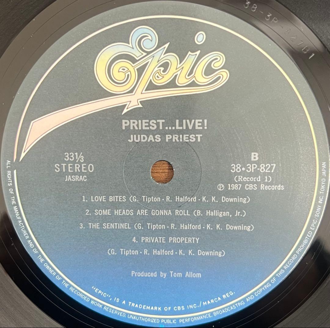 【2LP/美盤/帯付】Judas Priest / Priest... Live