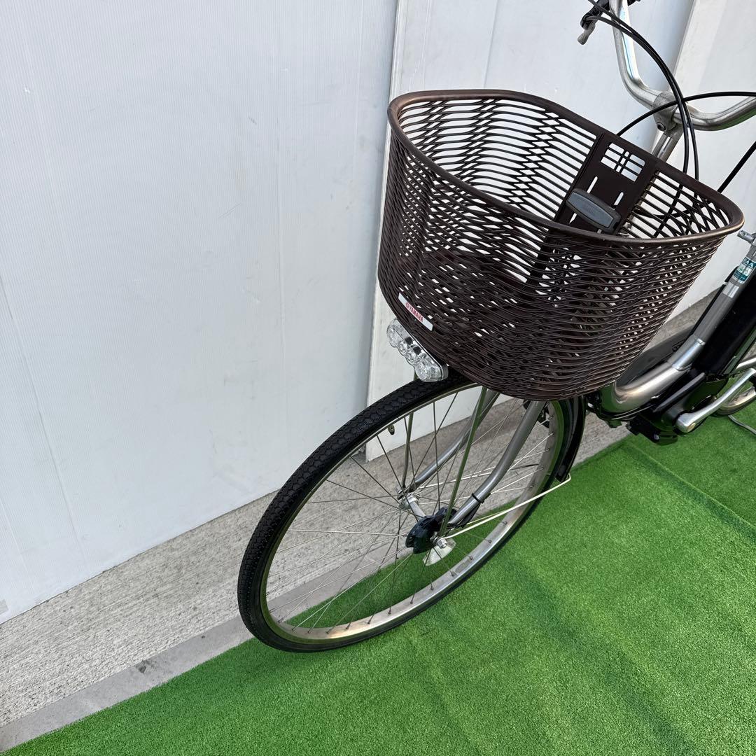 YAMAHAヤマハ電動アシスト自転車26インチ8.9Ah シルバー