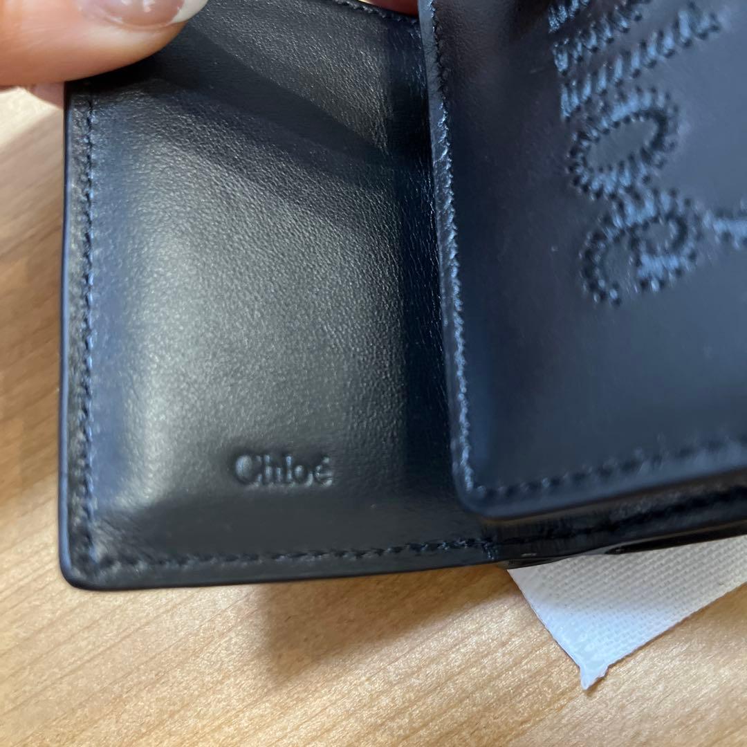 新品　クロエ　Chloe 三つ折り財布　財布　Sense センス　ミニ　直営店