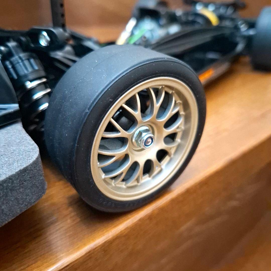 タミヤ １/10　T T 0 2 シャーシ組立て完成品