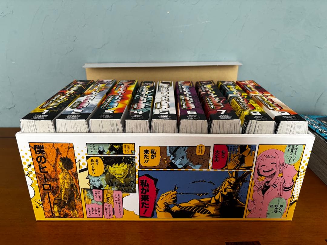 【値下げ】僕のヒーローアカデミア リミックス版 1-11巻+限定収納ボックス付き