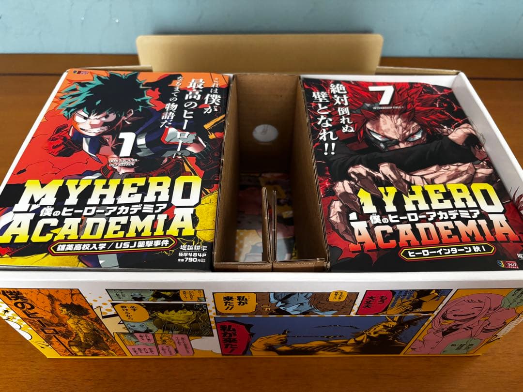 【値下げ】僕のヒーローアカデミア リミックス版 1-11巻+限定収納ボックス付き