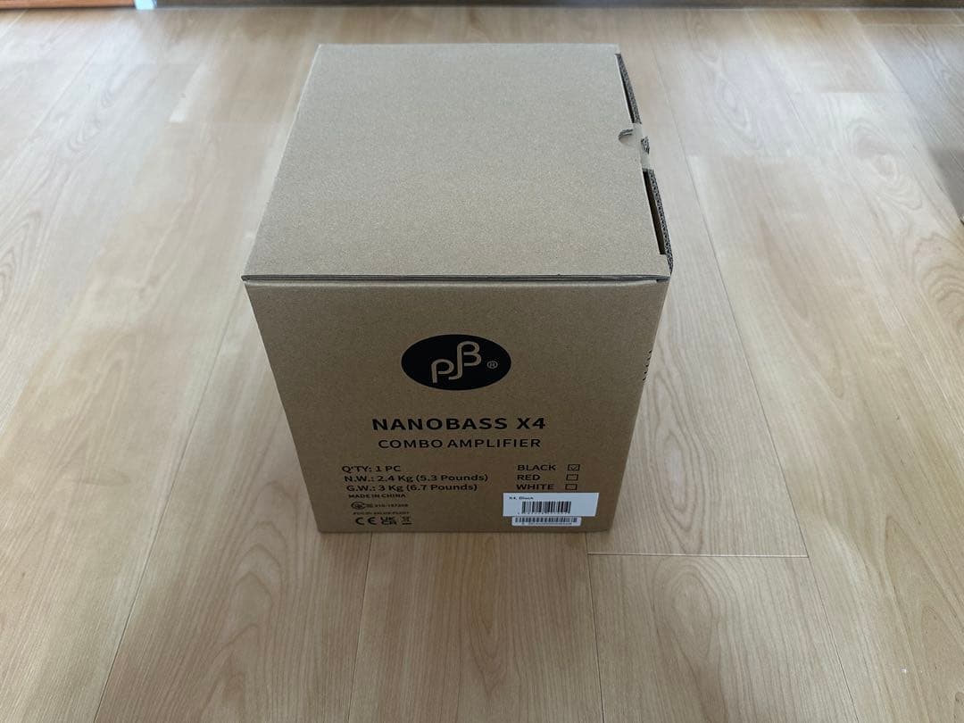 ず*み様 PHIL JONES BASS NANOBASS X4