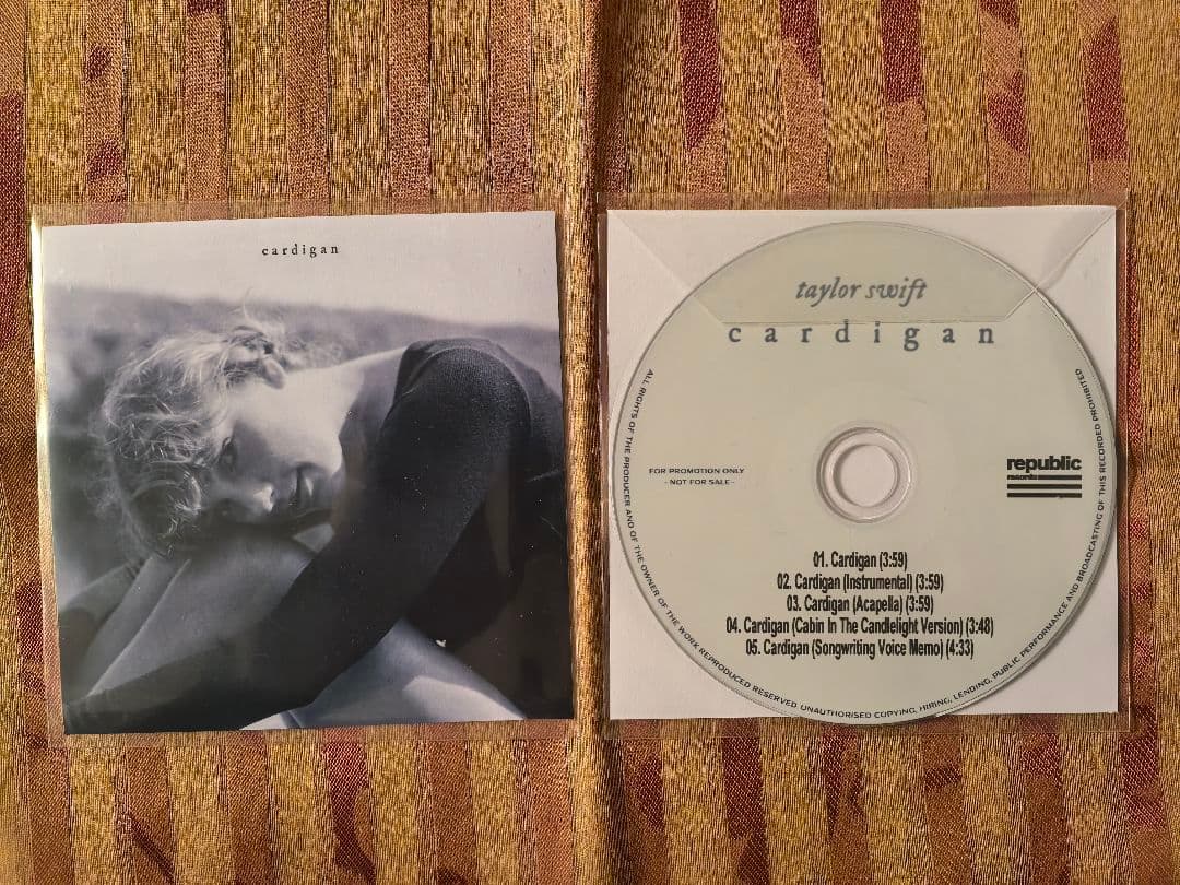 洋楽 Taylor Swift Cardigan Promo 2CDs