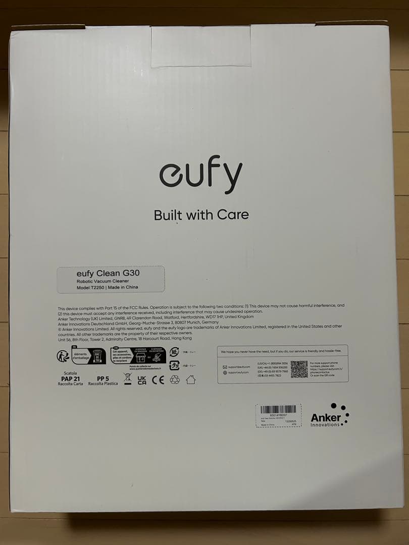 新品未使用　Anker Eufy RoboVac G30ロボット掃除機
