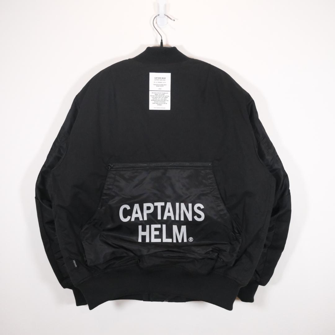 ま*ら様 CAPTAINS HELM #SYL38 MIL MA-1 JKT B
