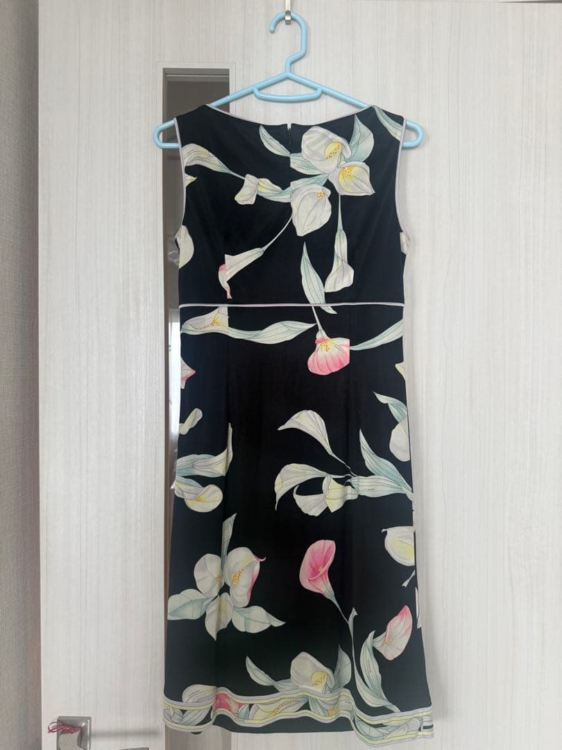 美品！レオナール 36サイズ　ワンピース&シフォンストール