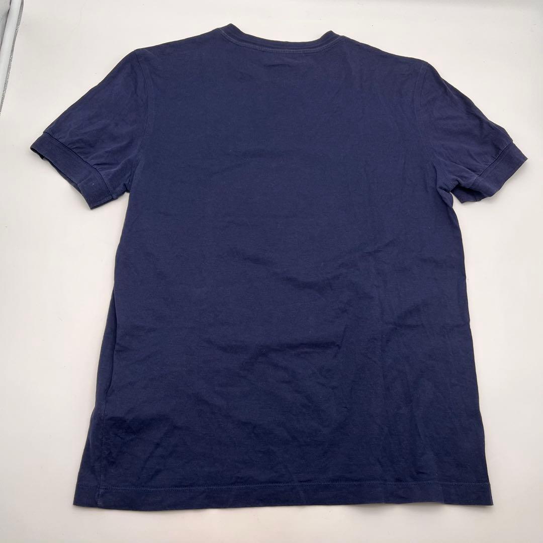 ルイヴィトン 半袖Tシャツ ヤシの木 アロハ ネイビー XS シルク混　男女兼用
