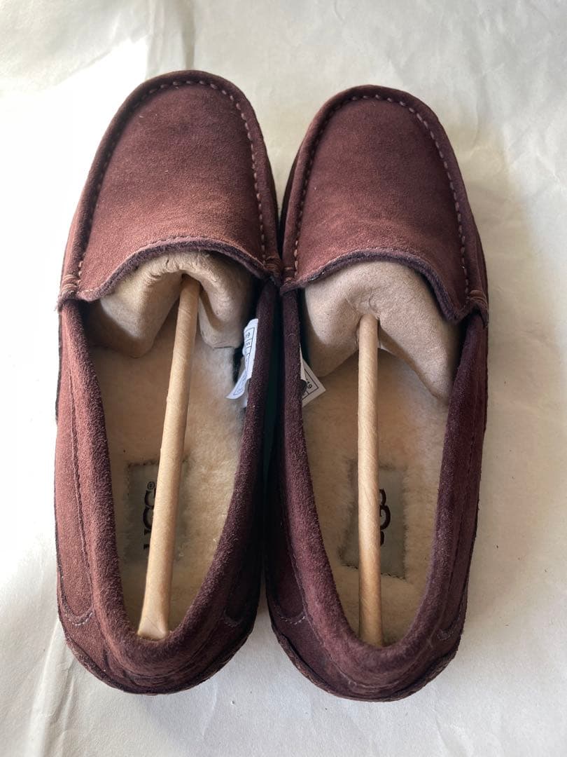 UGG アグ　モカシン こげ茶　ダークブラウン　メンズ 25cm