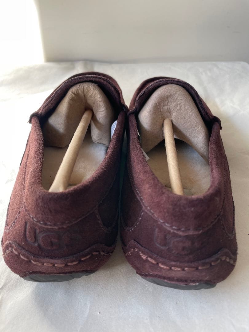 UGG アグ　モカシン こげ茶　ダークブラウン　メンズ 25cm