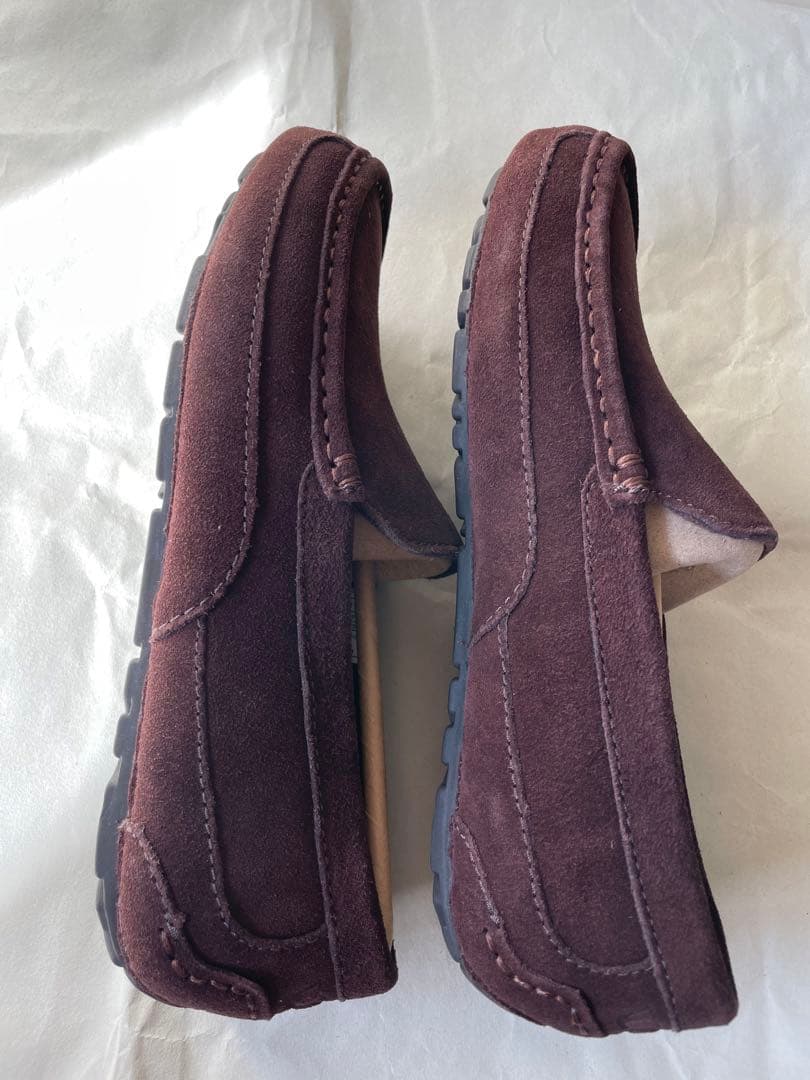 UGG アグ　モカシン こげ茶　ダークブラウン　メンズ 25cm