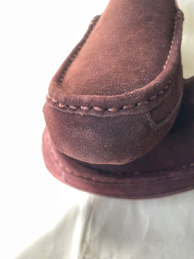 UGG アグ　モカシン こげ茶　ダークブラウン　メンズ 25cm