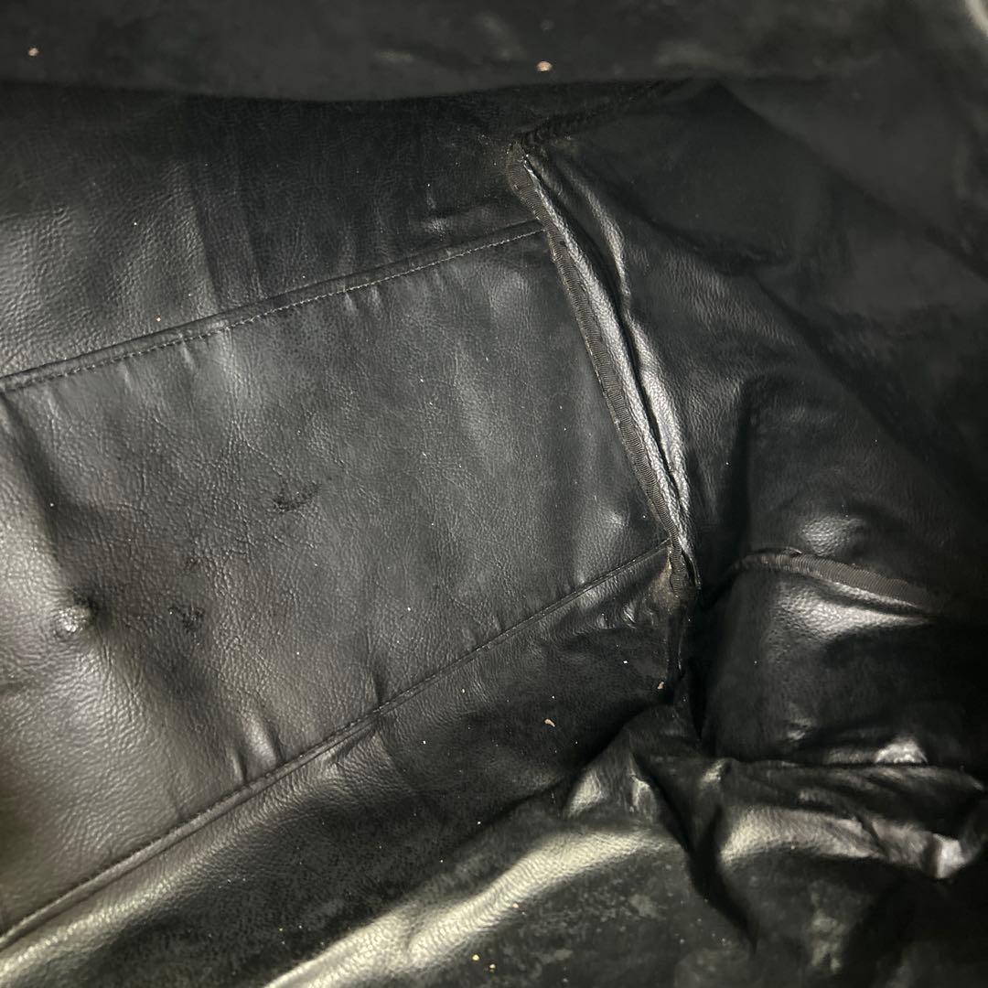 FENDI　ボストンバッグ　ペカン　PVC　レザー　大容量　旅行カバン