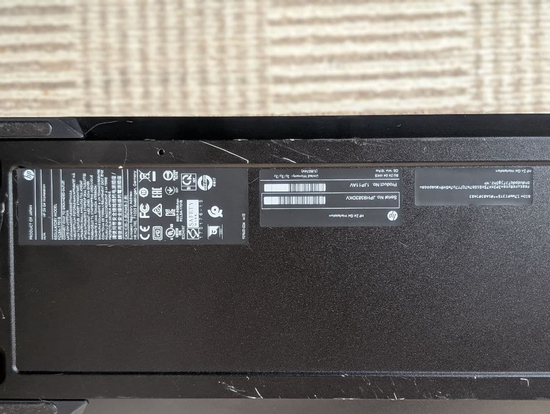 HP Z4 G4 ワークステーション NVIDIA P2200