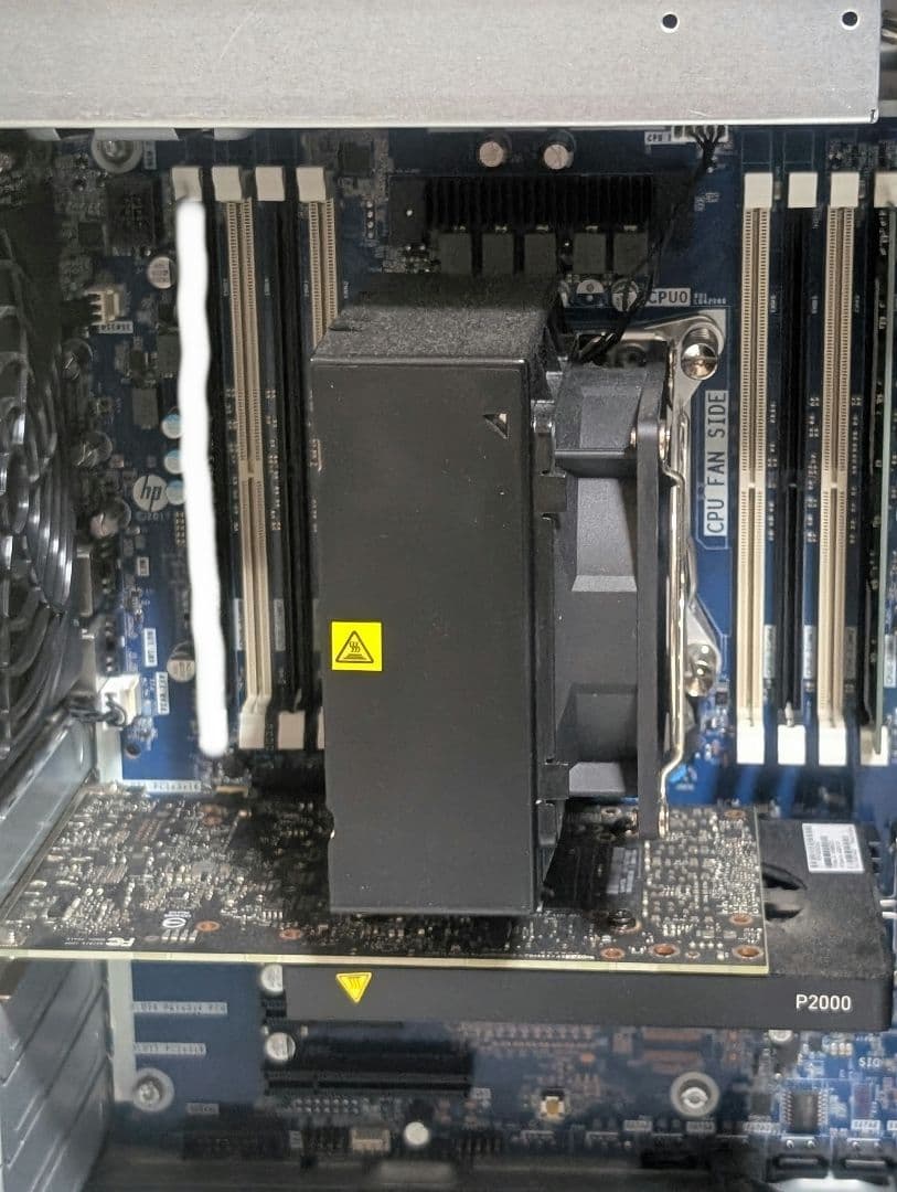 HP Z4 G4 ワークステーション NVIDIA P2200