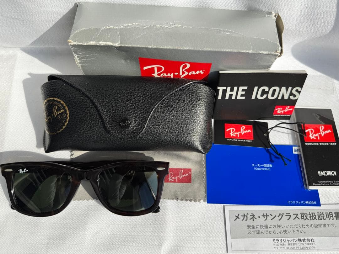 Ray Ban WAYFARER ウェイファーラー RB2140F Italy製