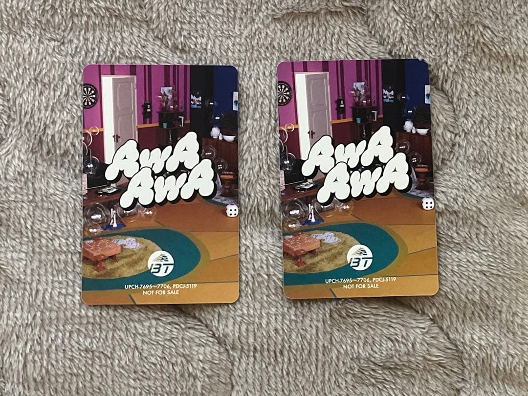 AwA AwA 超特急　完全生産限定版 (ポストカード・トレカ 各2枚付き)