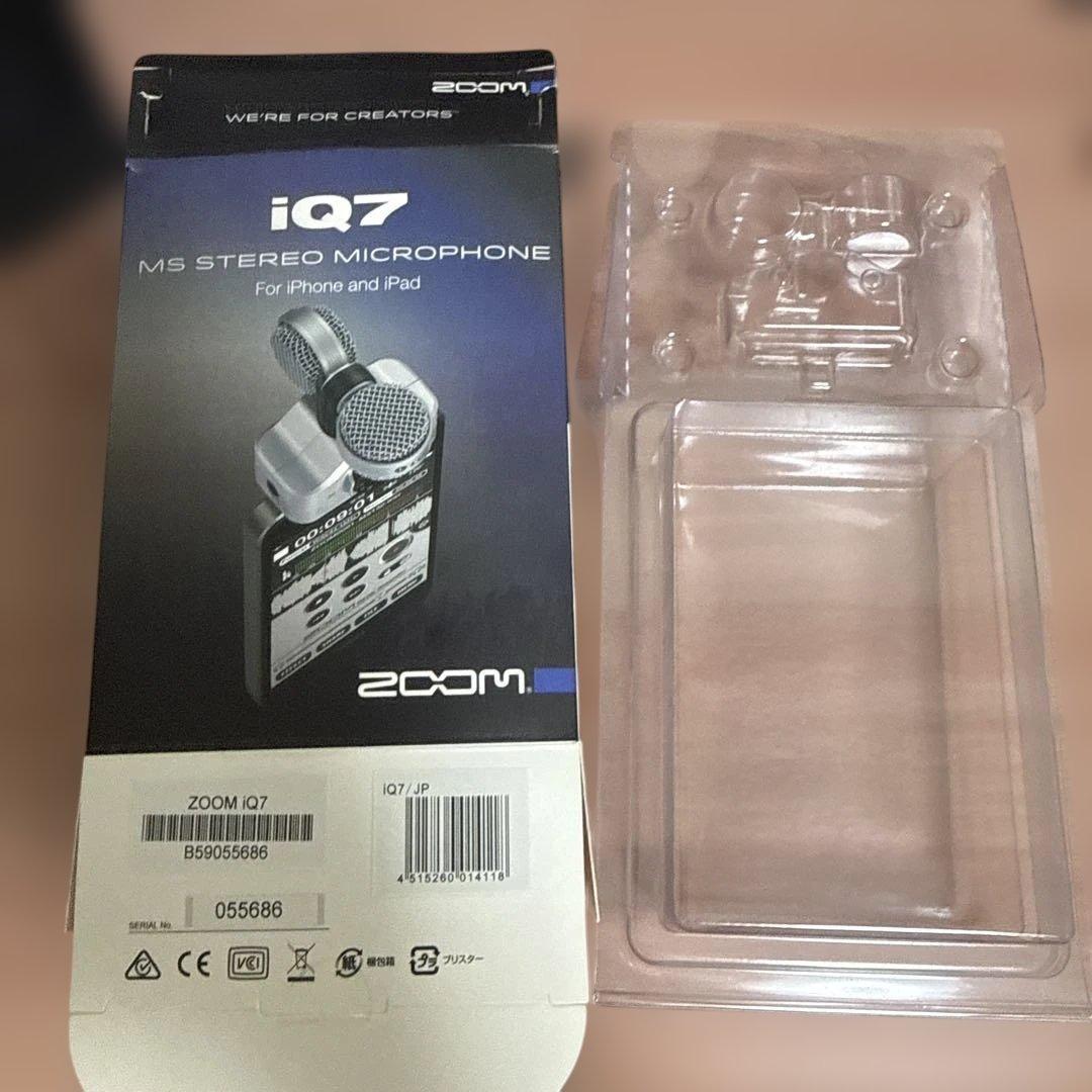 ZOOM iQ7 マイク 本体