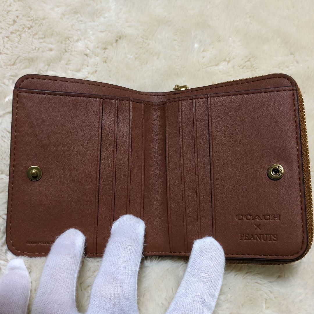 COACH　コーチ　スヌーピー　エッセンシャル　ビルフォード　ウォレット