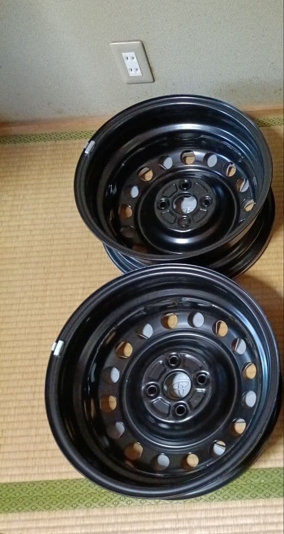 売約済み 15インチ スチールホイールセット2本