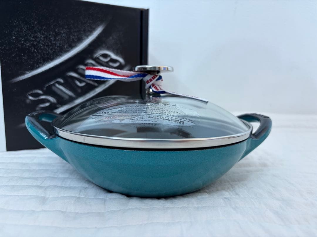 〈新品〉STAUB ベビーウォック　ミント