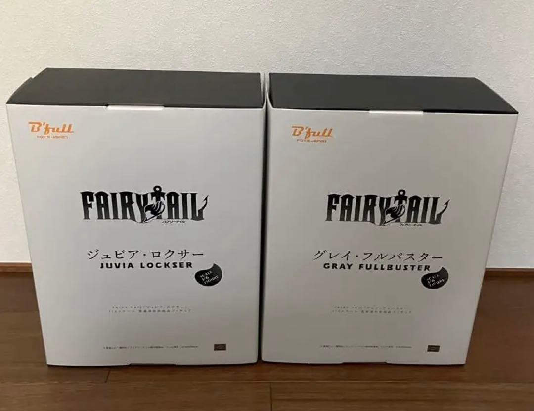 Bfull 「ジュビア・ロクサー」「グレイ・フルバスター」 フィギュア