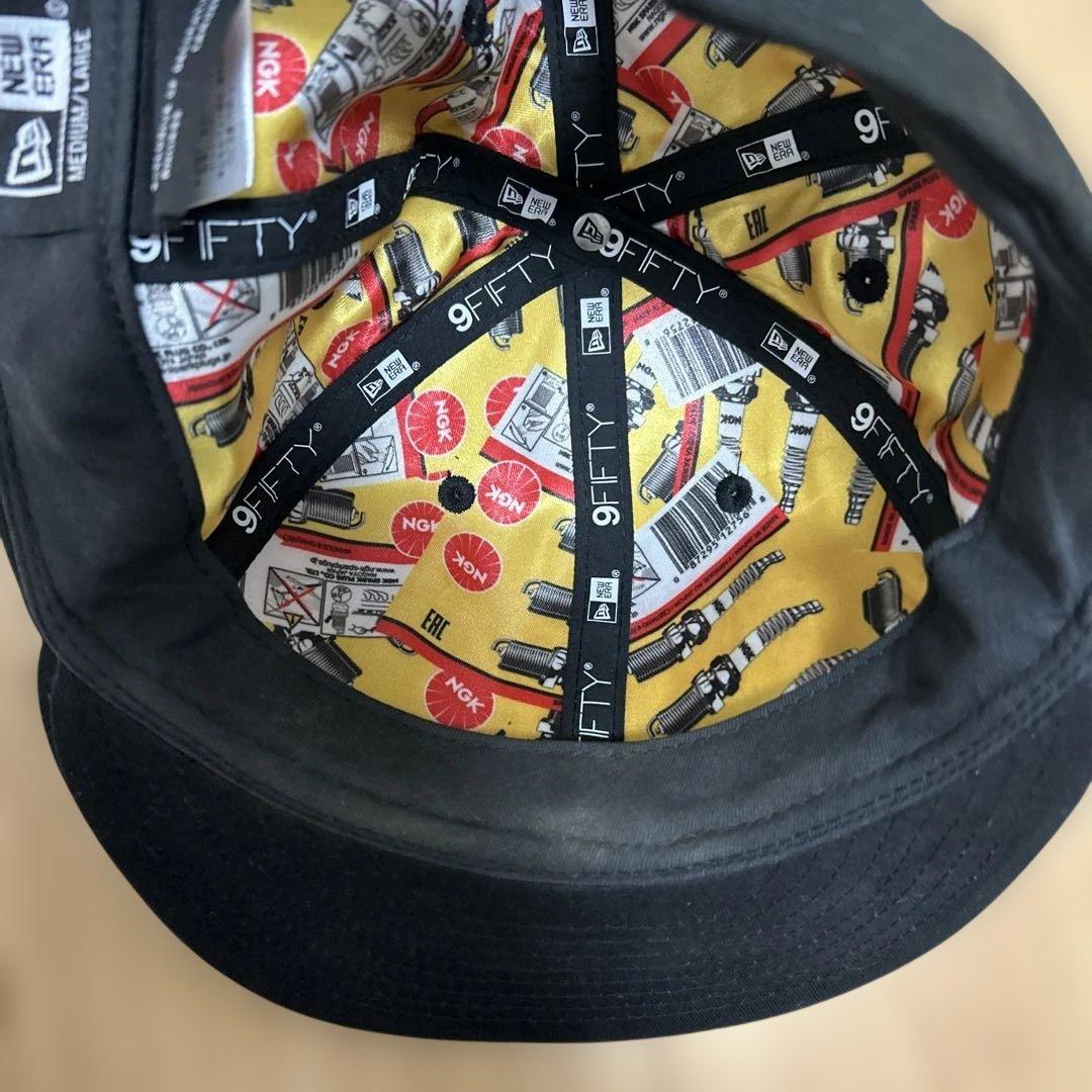 NEWERA NGK スパークプラグ キャップ 黒