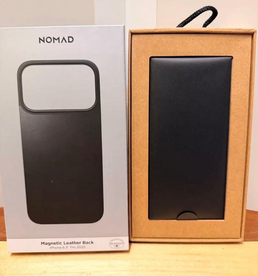 iPhoneアクセサリー NOMAD Magnetic LeatherBack iPhone17 Pro