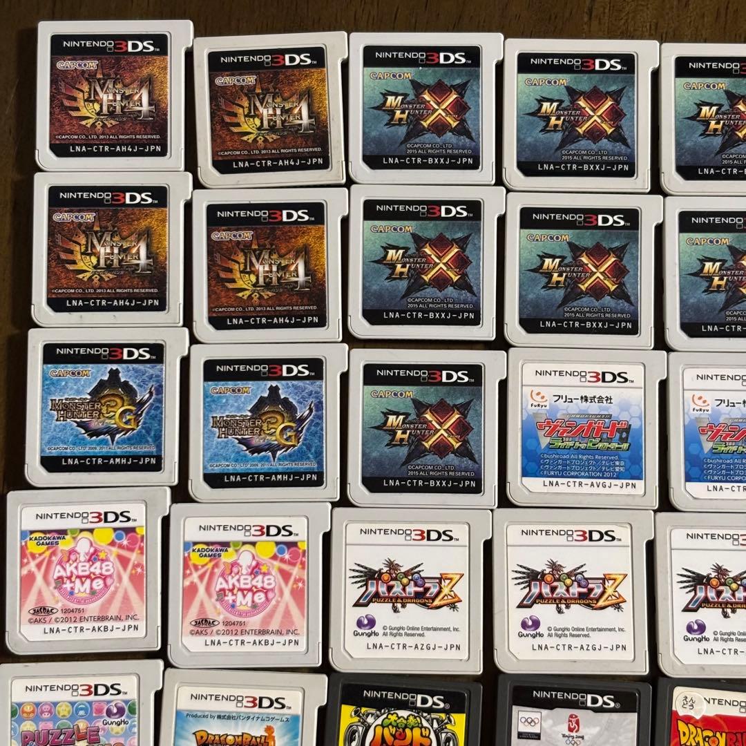 Nintendo 任天堂　ニンテンドー　3DS・DS ソフト　58個　まとめ売り