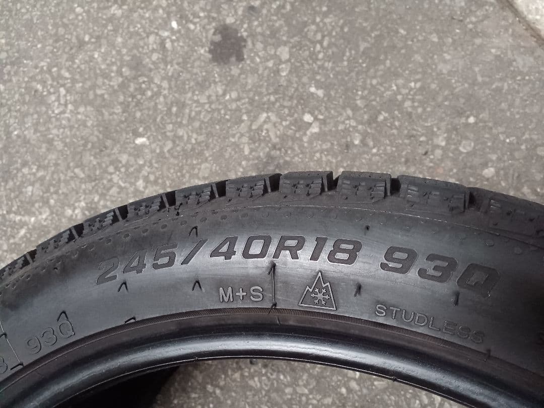 ヒッキー①245/40R18 4本 2024年製造　ほぼ10分山 ナンカン