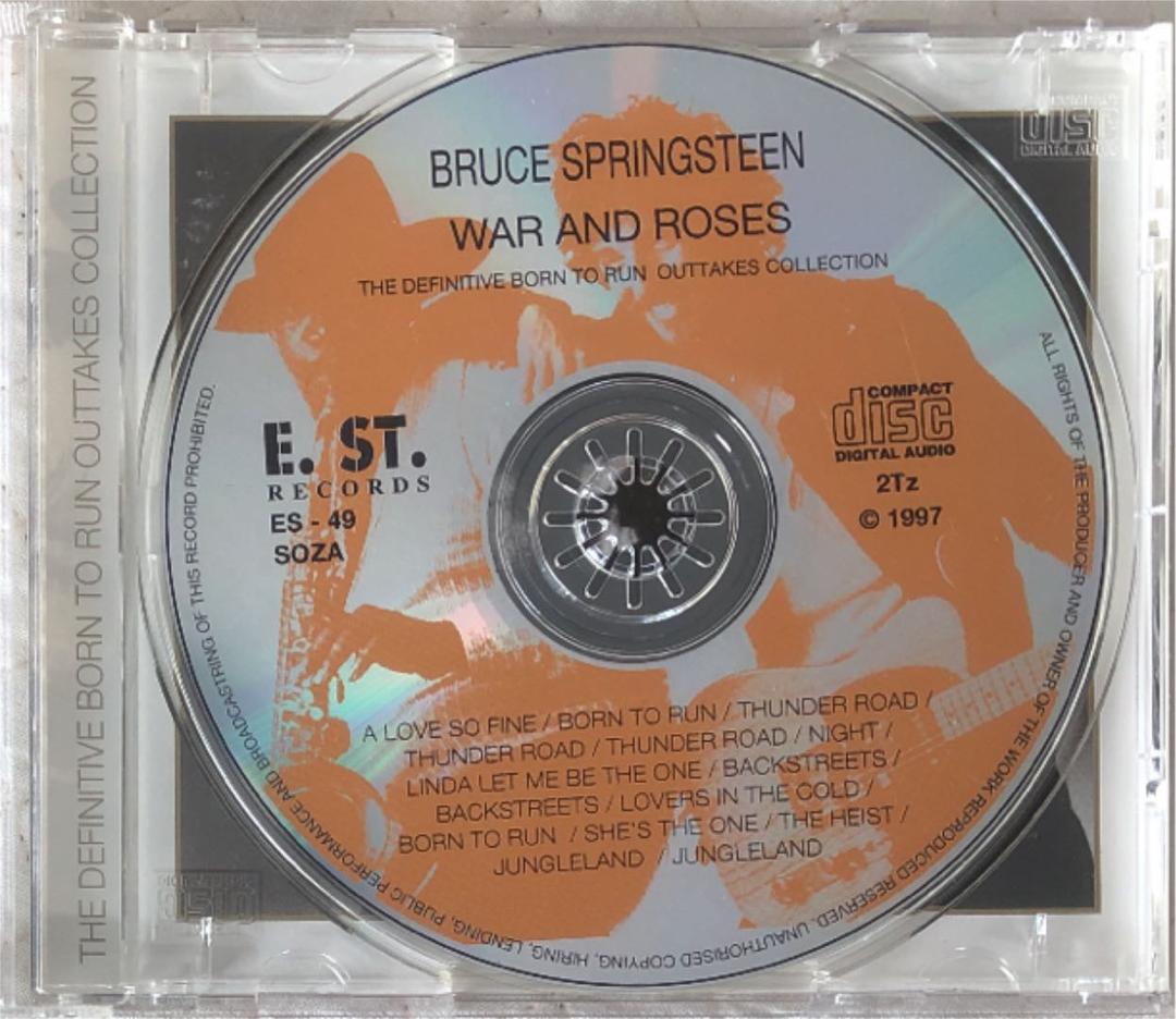 アウトテイク集！Bruce Springsteen/ War And Roses