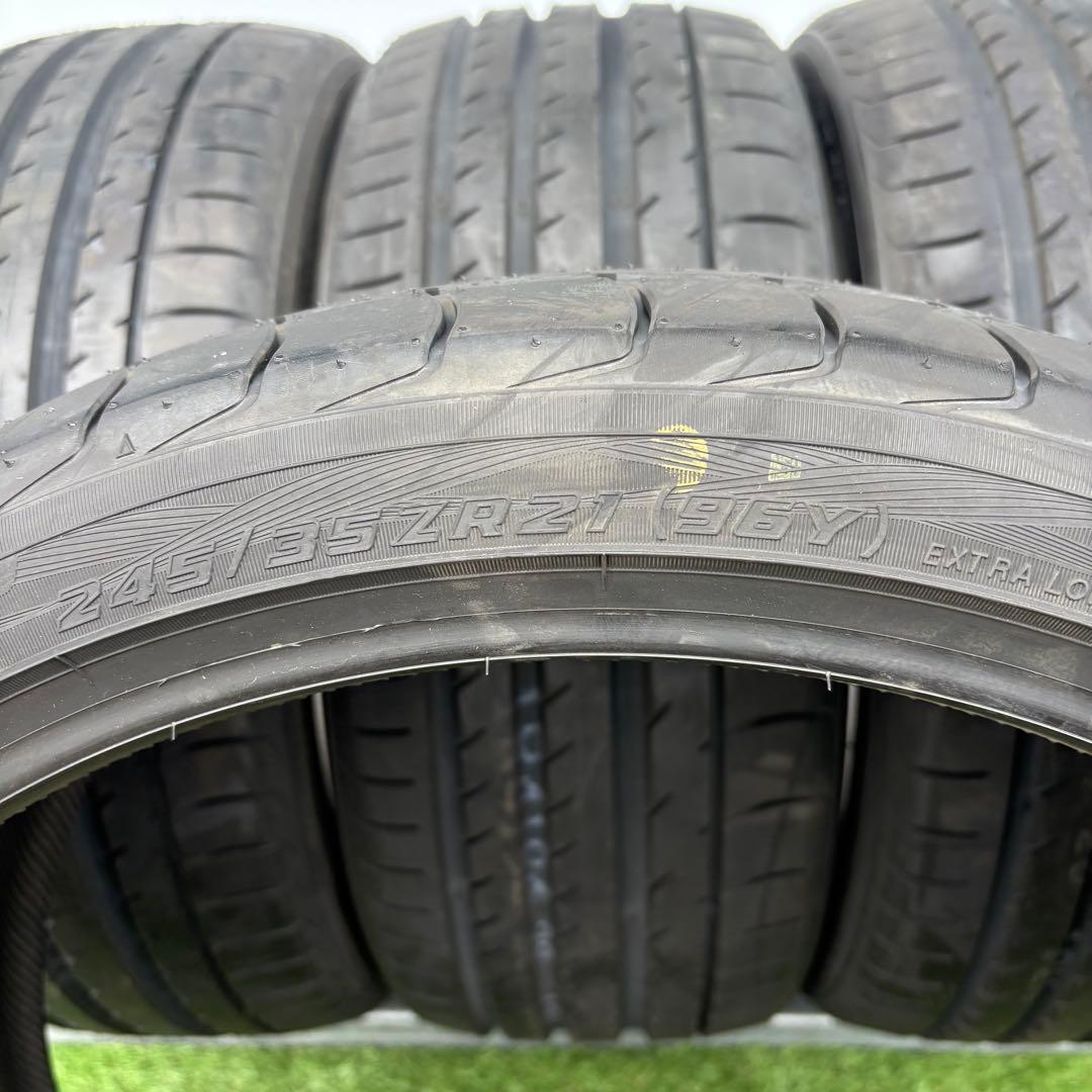 未使用品　245/35ZR21 YOKOHAMA 4本　2021年製造
