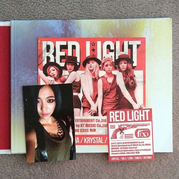 f(x) CD Red Light トレカ ルナ K-POP ミン・ヒジン SM