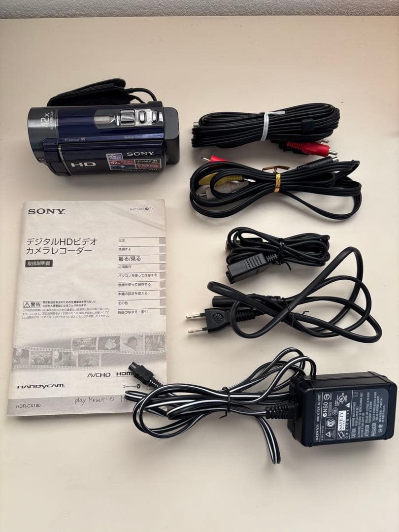 SONYハンディカム HDR-CX180
