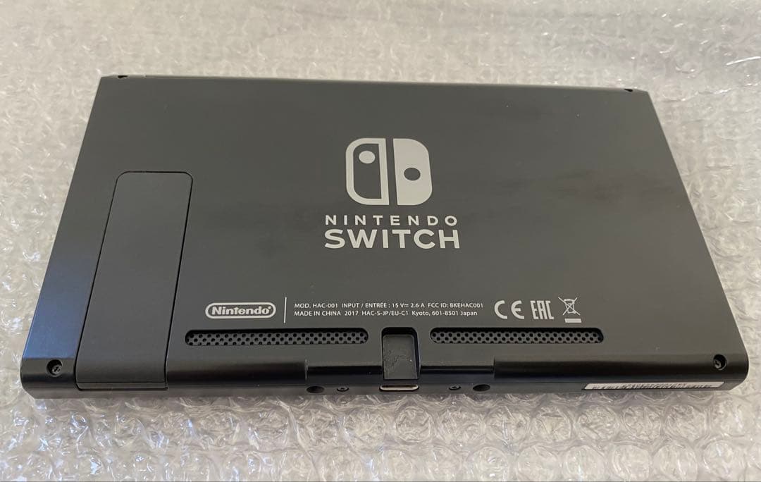 【動作確認済】任天堂 Switchバッテリー強化版 本体 グレー
