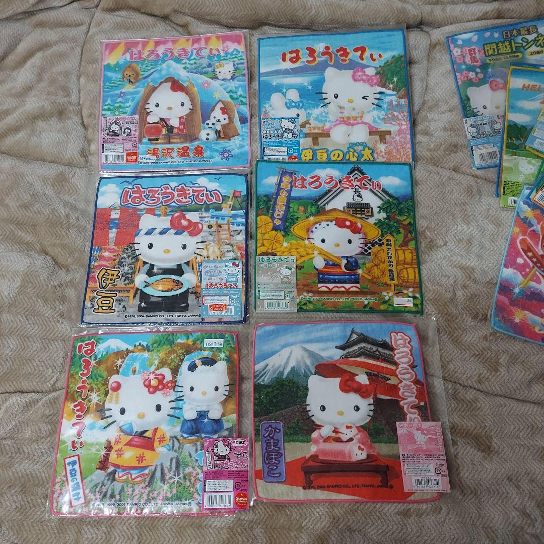 HELLOKITTY はろうきてぃ ご当地ハンカチ sanrio　28枚