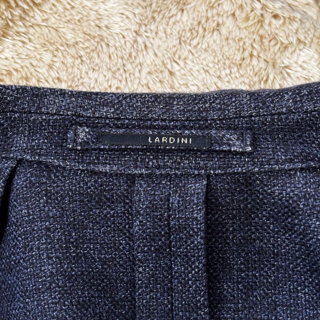 LARDINI ラルディーニ ウールリネン3Bジャケット 44