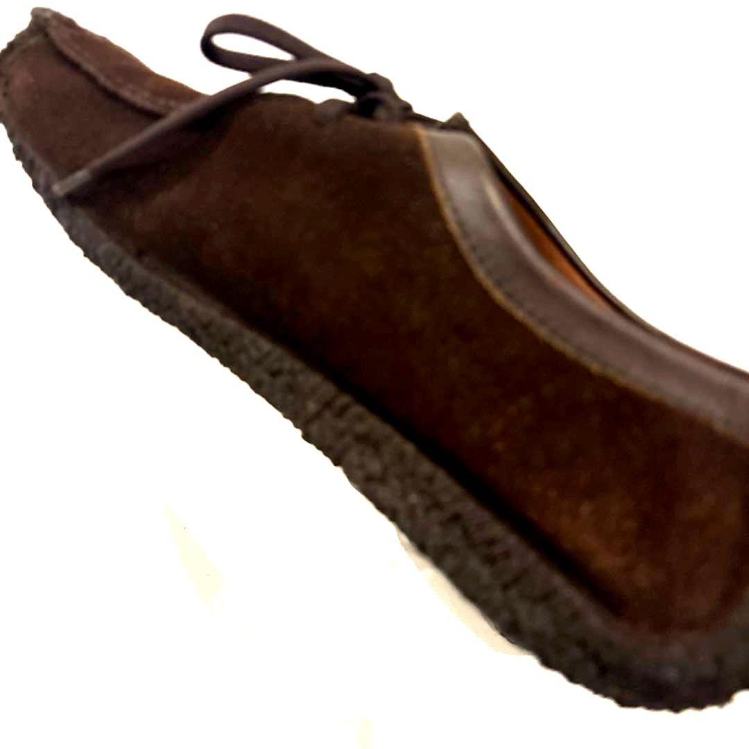 Clarks クラークス ワラビー ナタリー ダークブラウン 革26.5cm