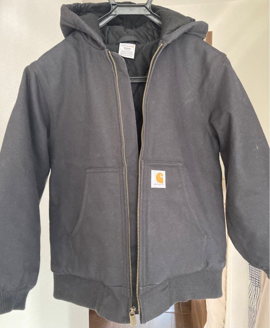 【値下げ交渉可】Carhartt アクティブジャケット黒　XS〜Sサイズ