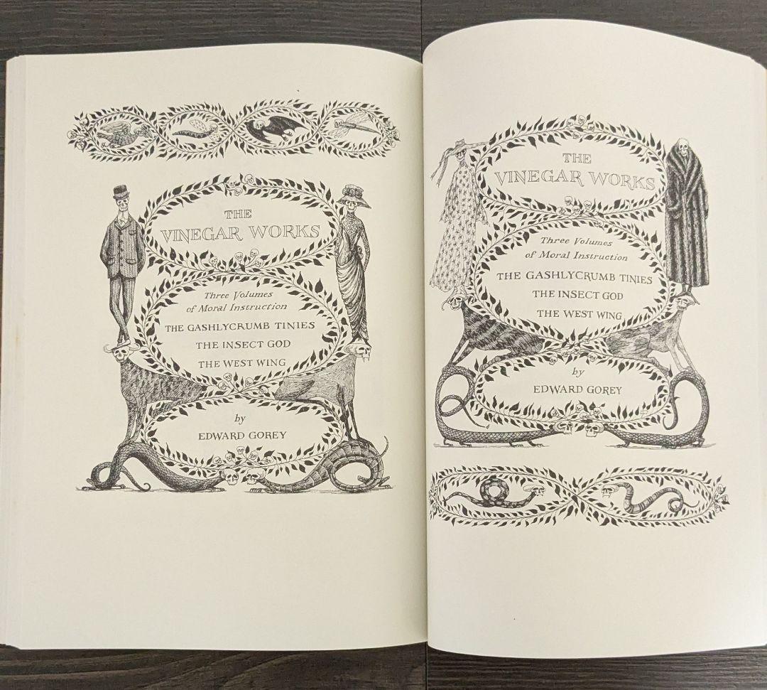 洋書　EDWARD GOREY　AMPHIGOREY TOO　ALSO３冊セット