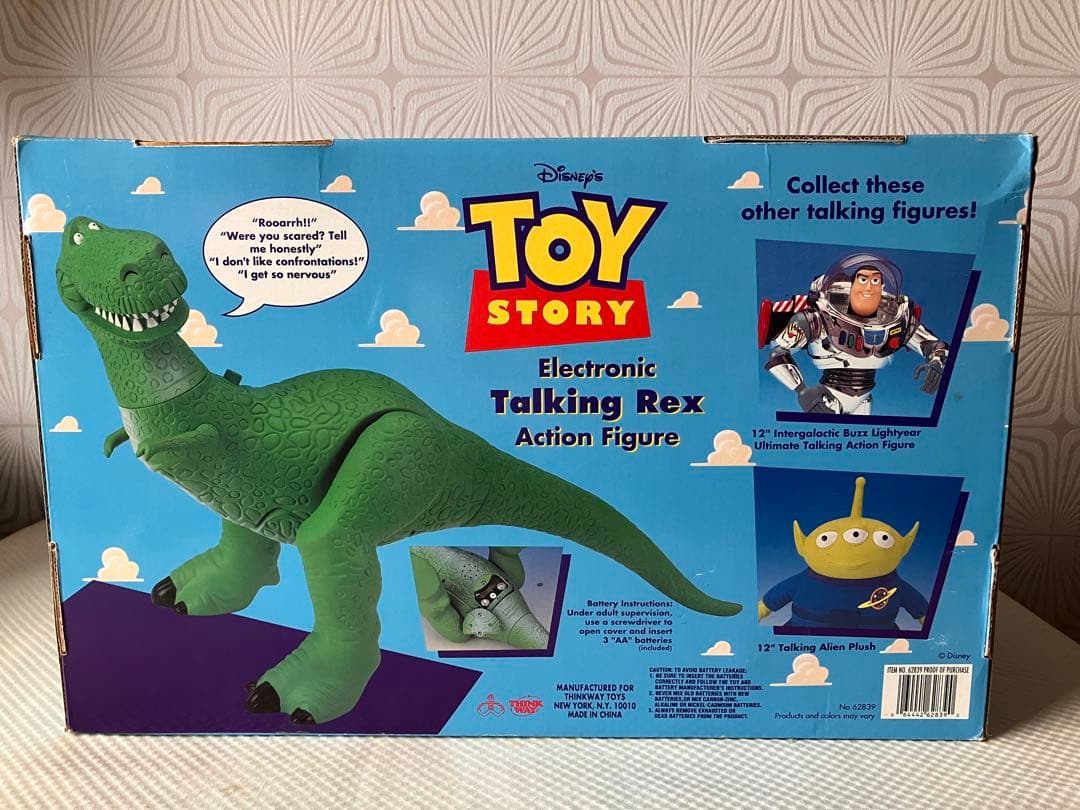 【Neko 】トイ・ストーリー 未開封 1996トーキング レックス