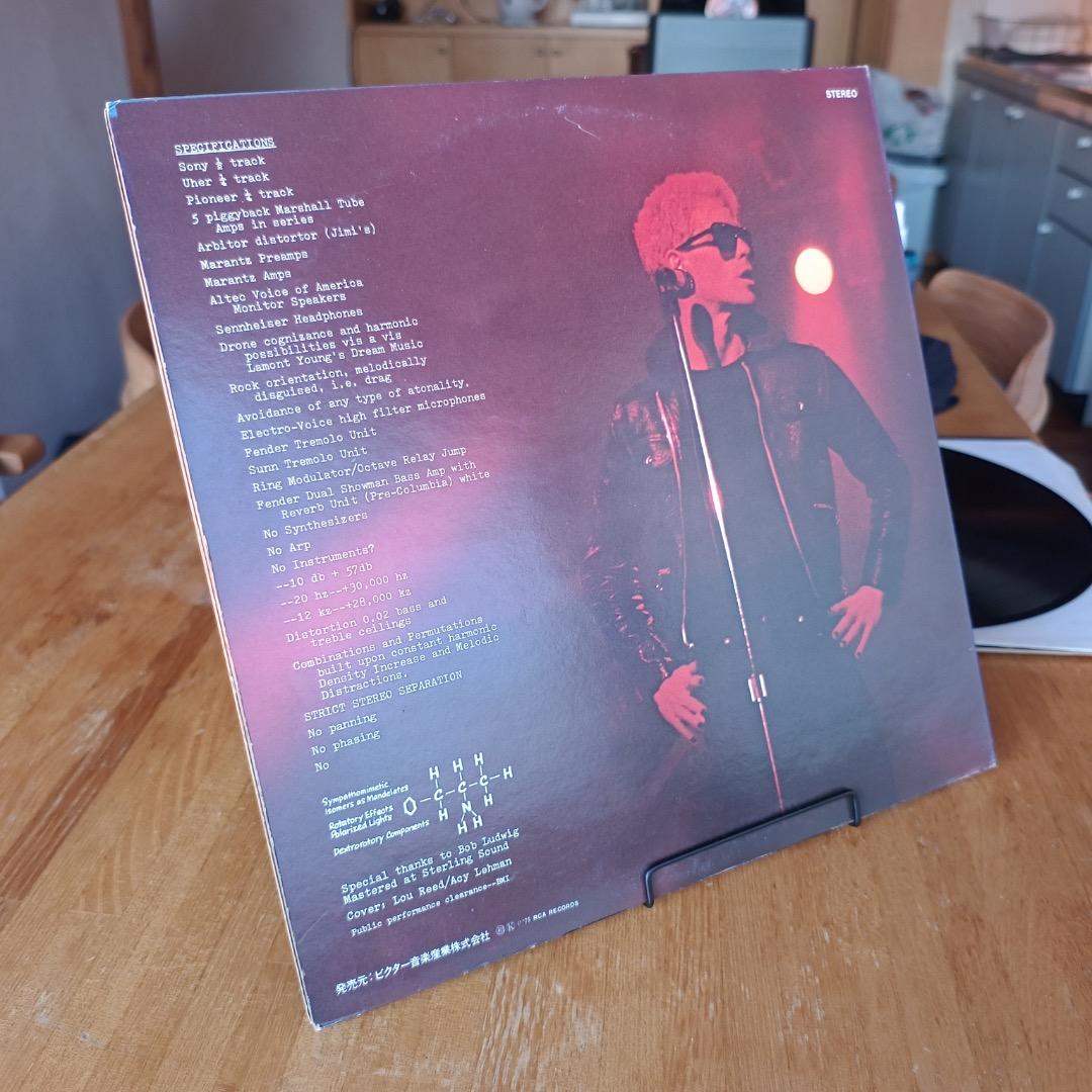l Machine Music(2LP国内盤）/Lou Reed
