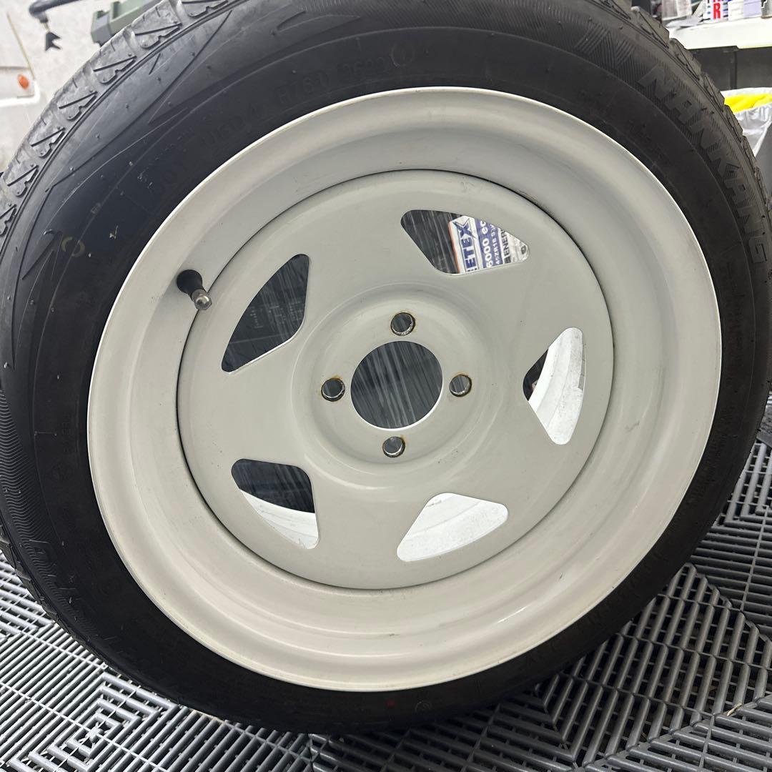 ESB 白鉄チン 深リム tc01 15インチ 4本 ①