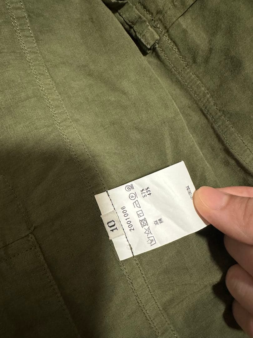 barbour カーキ　ミリタリージャケット