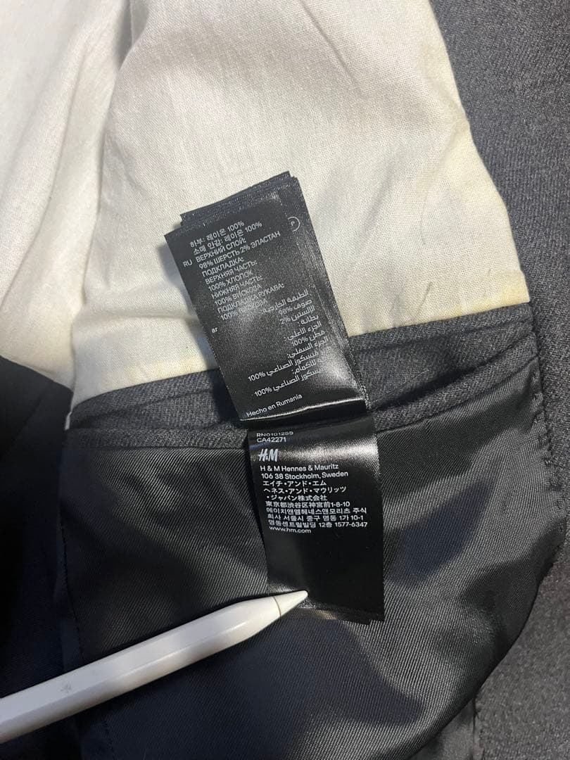 K*読様 Martin Margiela  グレー 46 ジャケット マル