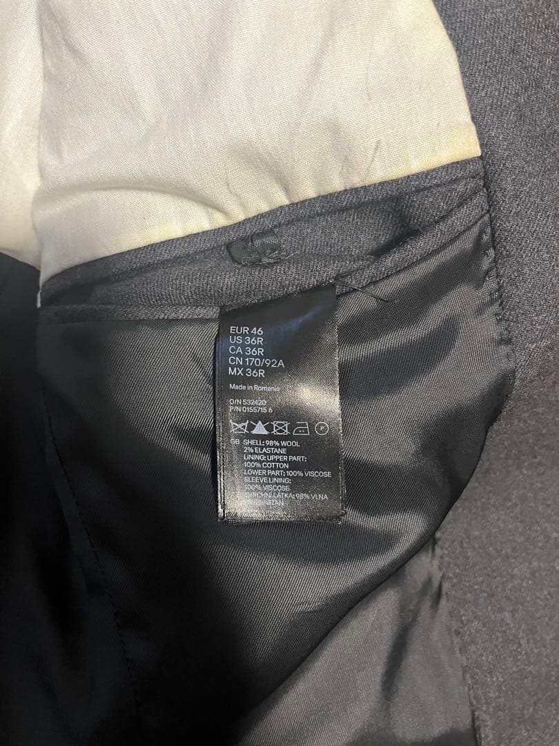 K*読様 Martin Margiela  グレー 46 ジャケット マル