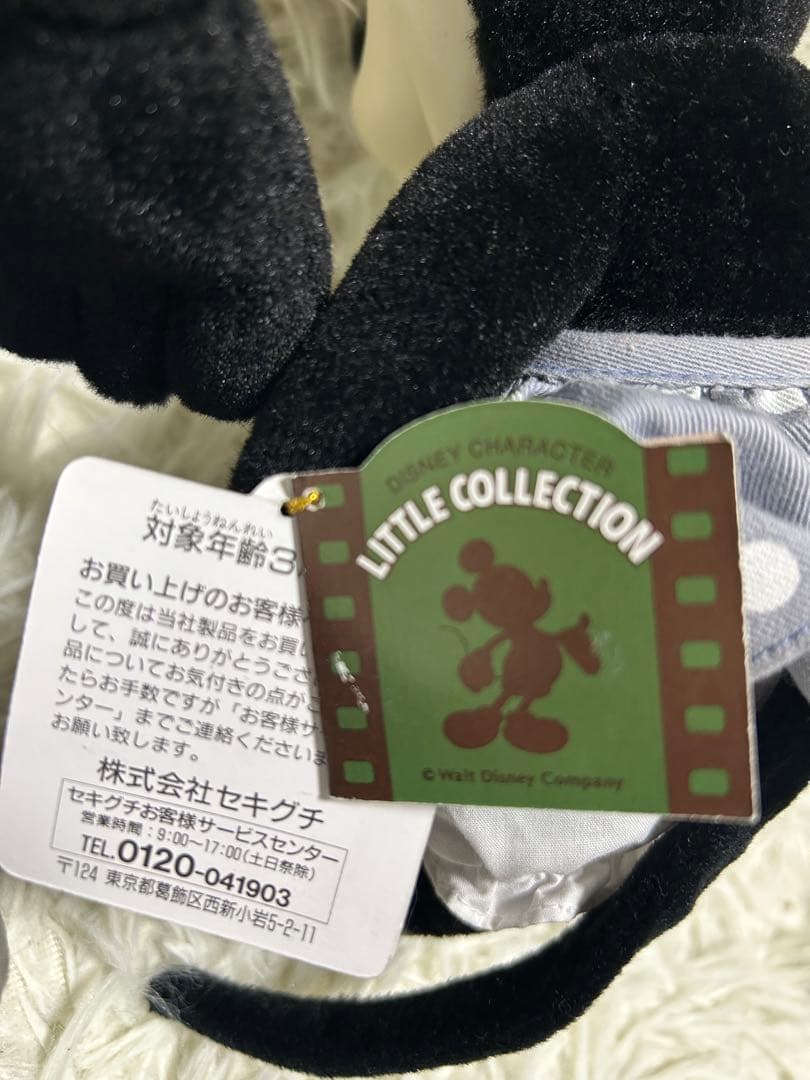 希少レア　レトロ　蒸気船ウィリー　白黒　モノクロ　ミッキーミニーぬいぐるみソフビ