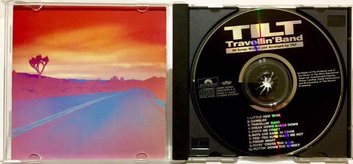 ★歴史的極希少廃盤★ ティルト トラベリン バンド 1989年　tilt